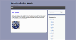 Desktop Screenshot of navigationsystemupdate.info